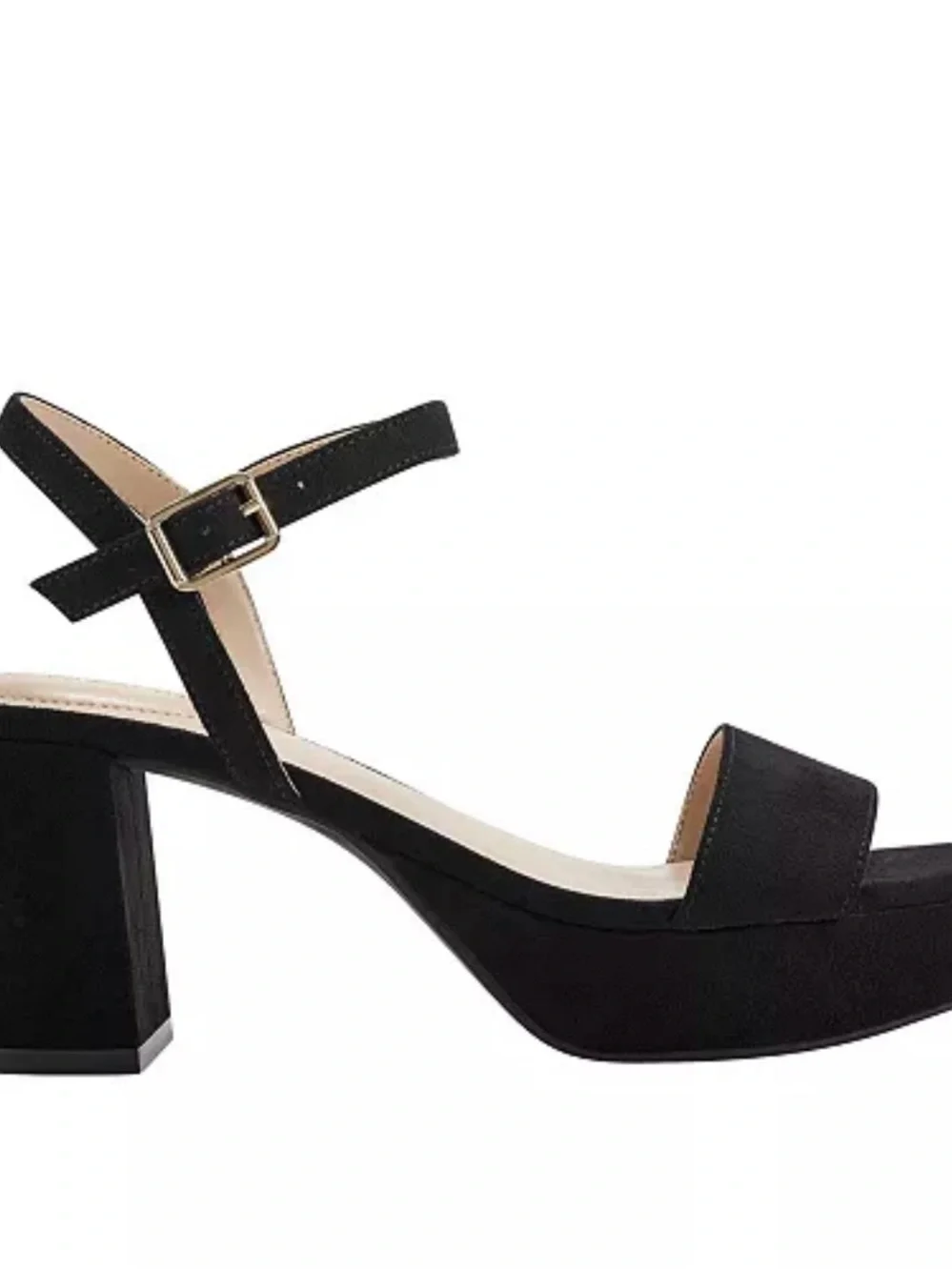 New Bandolino Women's Pennie Block Heel Platform Dress Sandals size 9